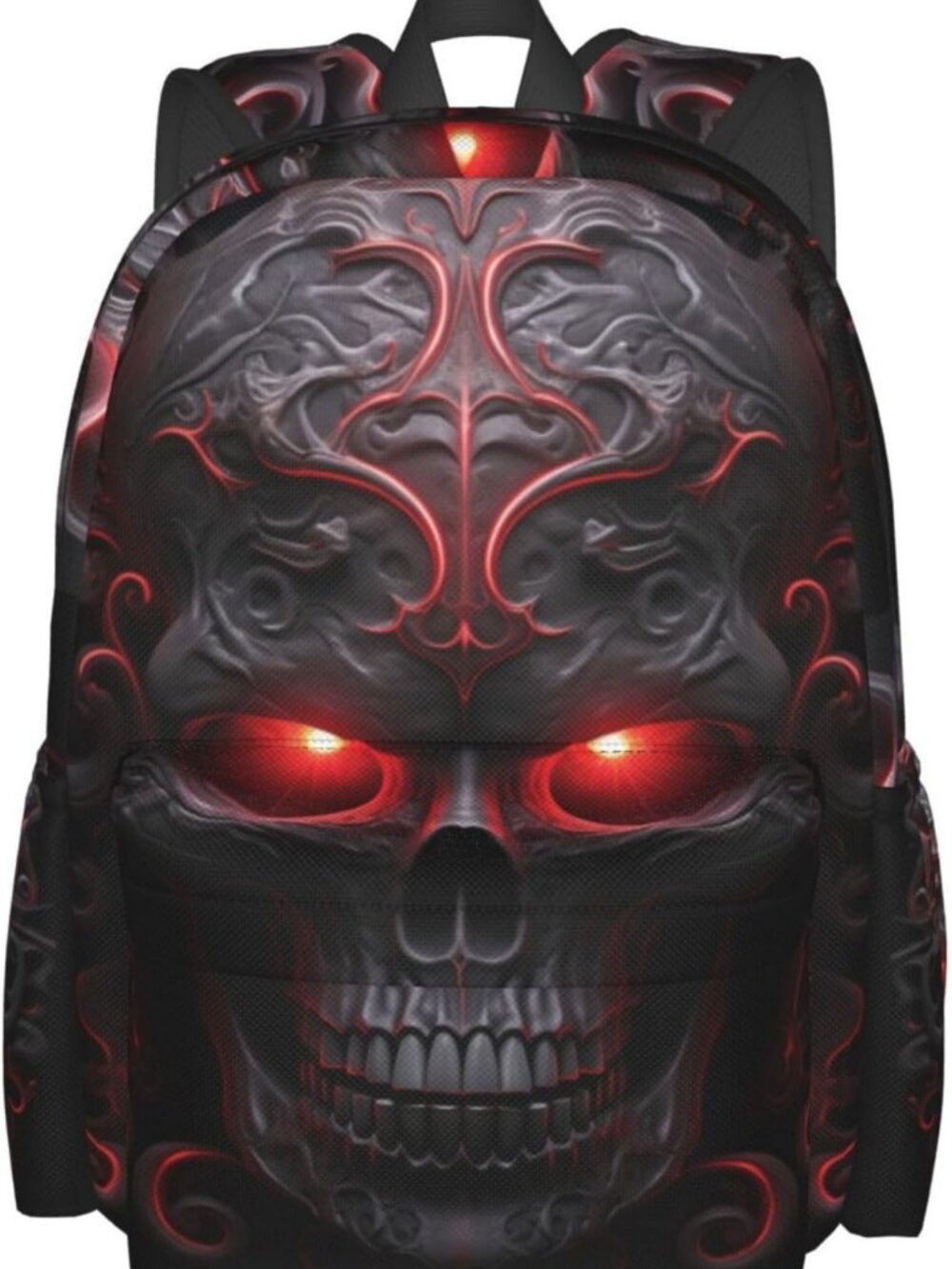 Lightweight Skull Backpack for School, Travel & Laptop - Stylish Daypack for